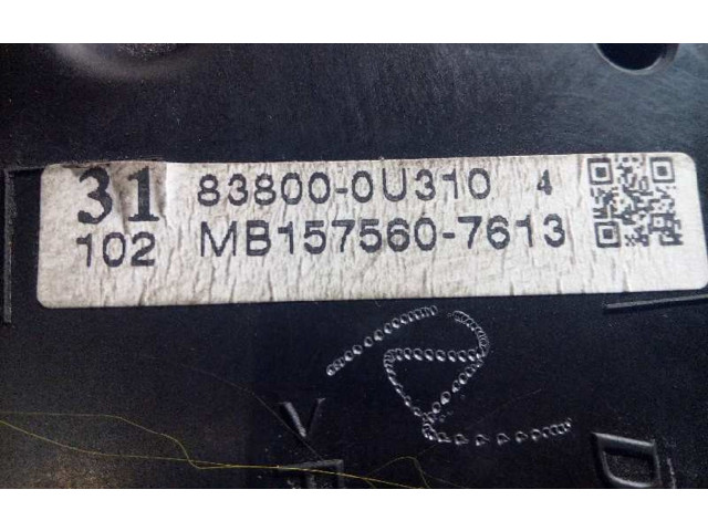 Přístrojová deska  Toyota Yaris 2016 838000U310  