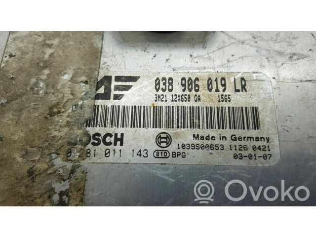 Блок управления двигателя 038906019LR   Ford Galaxy