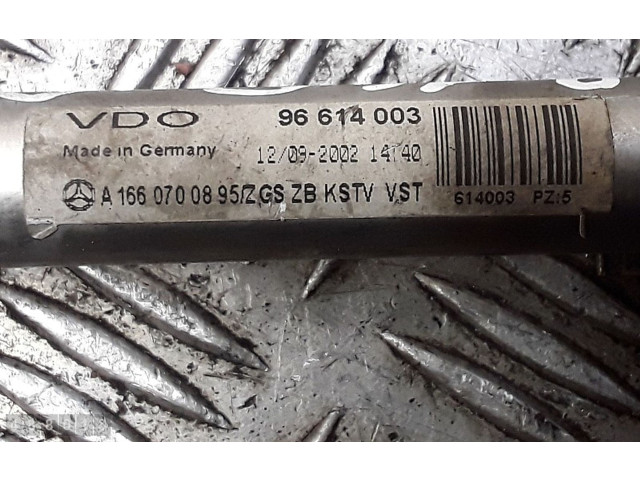 Vstřikovací lišta a1660700895, 96614003   Mercedes-Benz A W168     