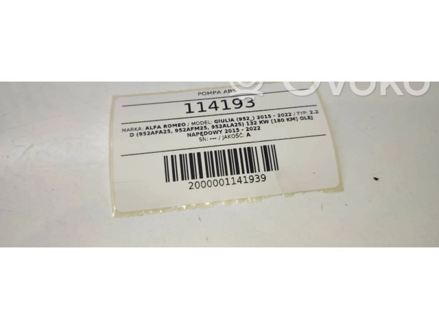 Блок ABS 10.1202-0171.4   Alfa Romeo Giulia