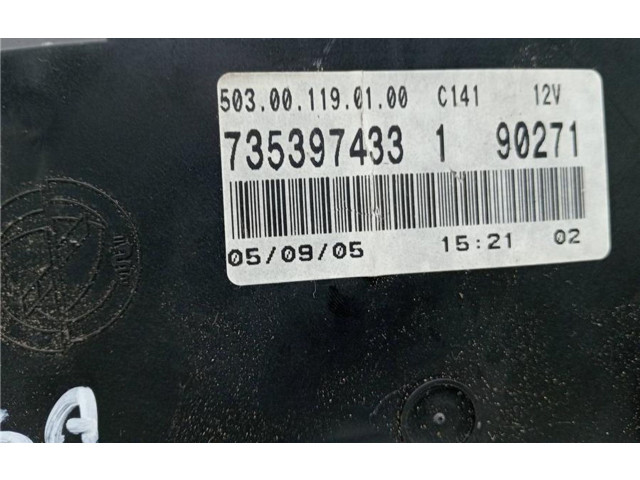 Přístrojová deska  Lancia Musa 2006 735397433, 0090059  