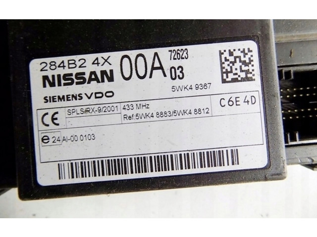 Блок комфорта 284b24x00a   Nissan Navara D40   