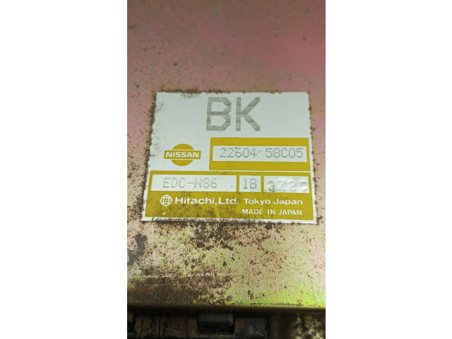 Блок управления двигателя 2260458C05, EDCN86   Nissan Sunny