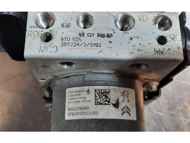 Jednotka ABS 9832278080   Peugeot 3008 II 2020