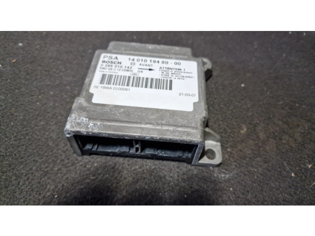 Блок подушек безопасности 0285010142   Fiat Fiorino