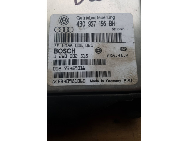 Блок управления коробкой передач 4B0927156BH, 73469016   Audi A8 S8 D2 4D