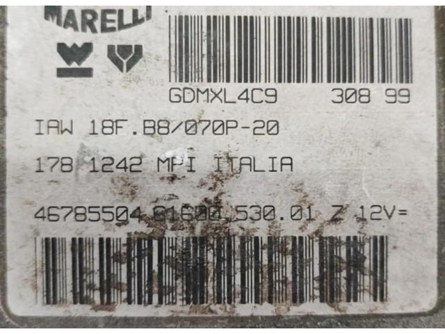 Řídící jednotka 178E2000   Fiat Palio 1998