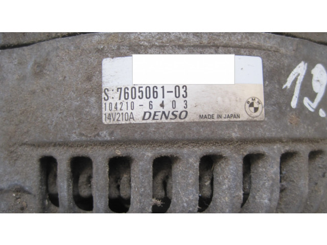 Генератор 7605061   BMW 3 GT F34 0.0     