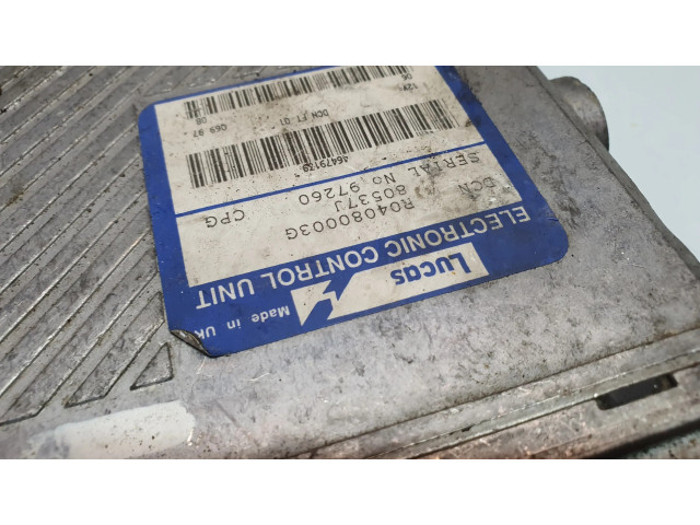 Блок управления двигателя R04080003G, 80537J   Fiat Marea