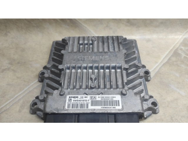 Řídící jednotka 9655041480, 5WS40167DT   Peugeot 407 2005
