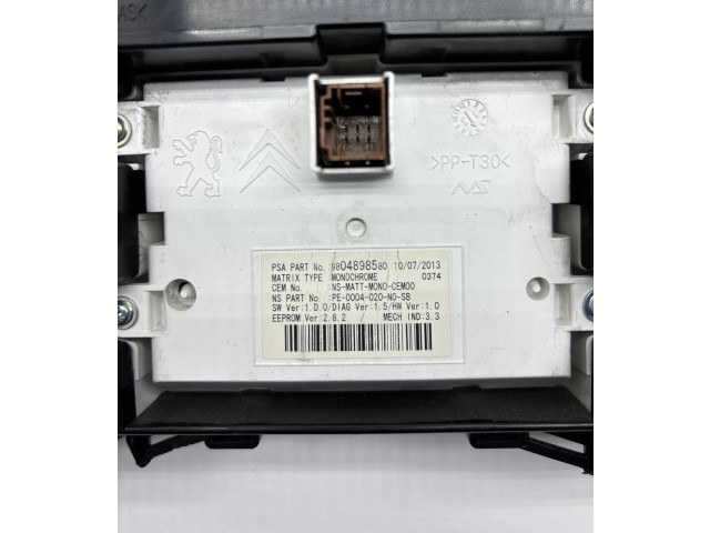 Přístrojová deska  Peugeot 5008 2015 9804898580, 9806268180  