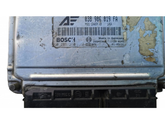 Řídící jednotka 038906019FA, 0281010879   Ford Galaxy 2002