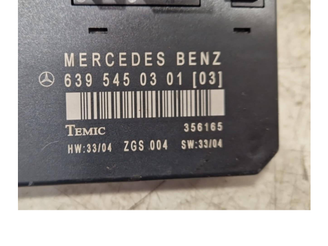 Zámek zadních dveří 6395450301, 356165   Mercedes-Benz Vito Viano W639 2009