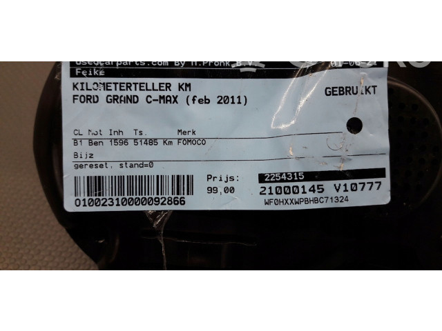 Přístrojová deska  Ford Grand C-MAX 2011 am5t10849ak  