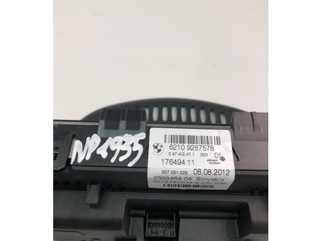 Přístrojová deska  BMW X3 F25 2012 9287578  