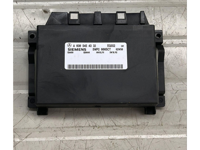Блок управления коробкой передач a0305454332, 112955   Mercedes-Benz CLK A209 C209