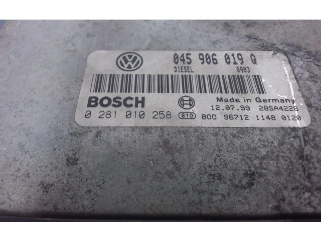 Блок управления двигателем ECU 045906019Q, 045906019Q   Volkswagen Lupo