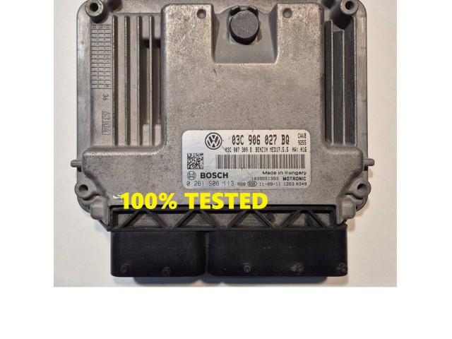 Блок управления двигателя 0261S06113, 03C906027BQ   Volkswagen Touran II