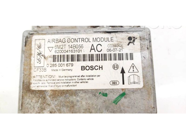 Блок подушек безопасности 6M2T14B056AC, 0285001679   Ford S-MAX