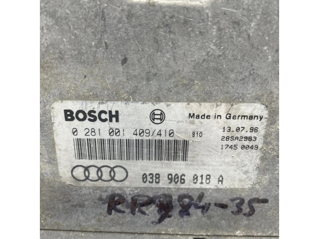 Блок управления двигателя 038906018A, 28SA2983   Audi A3 S3 8L