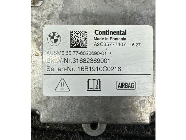 Блок подушек безопасности 6823690, A2C85777407   BMW 5 G30 G31