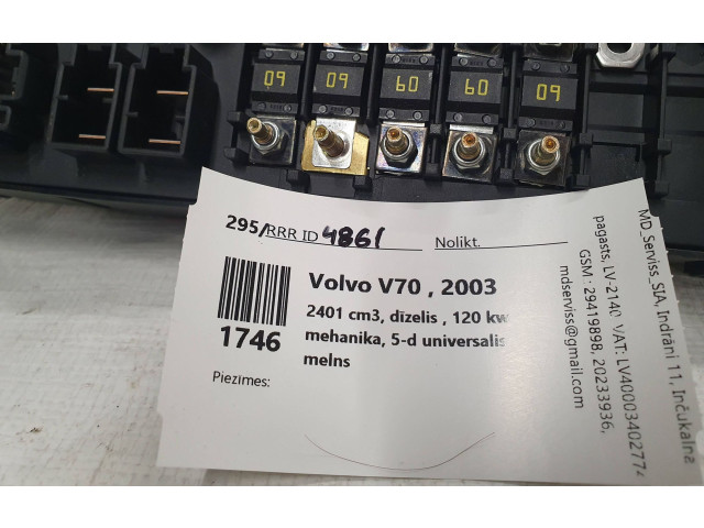   Pojistková skříňka 8678449, 518787205   Volvo V70 2003