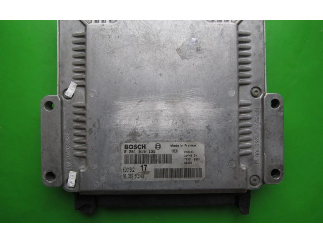 Блок управления двигателем Блок управления 9636254580, 0281010135   Fiat Scudo