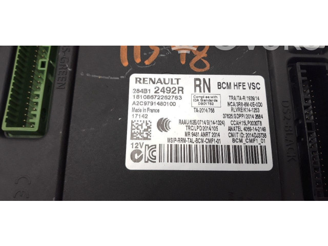 Блок управления 284B12492R   Renault Kadjar