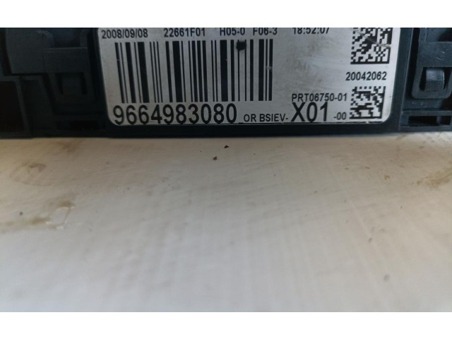   Pojistková skříňka 9664983080   Peugeot 207 