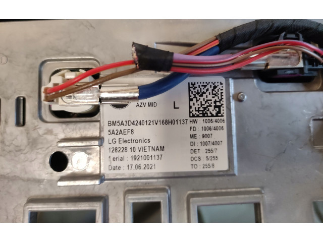 Přístrojová deska  BMW X1 U11 2022 5A3AEF8  