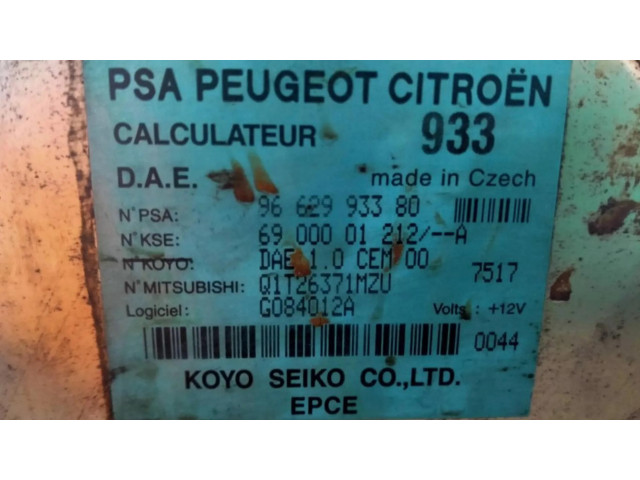 Блок управления двигателя 9662993380, MODULOELECTRONICO   Citroen C3