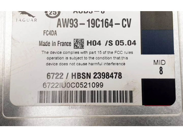 Přístrojová deska  Jaguar XF X250 2009 AW9319C164CV  