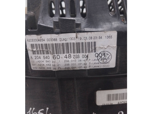 Řídící jednotka A2045406048   Mercedes-Benz C W204 2009