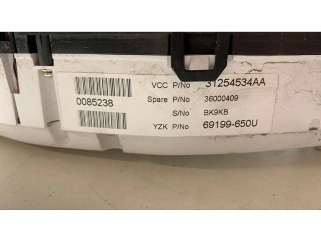 Панель приборов 31254534AA   Volvo S80       