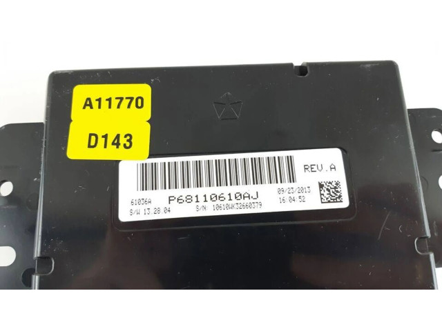 Блок управления климат-контролем 68110610AJ, P68110610AJ   Jeep Grand Cherokee