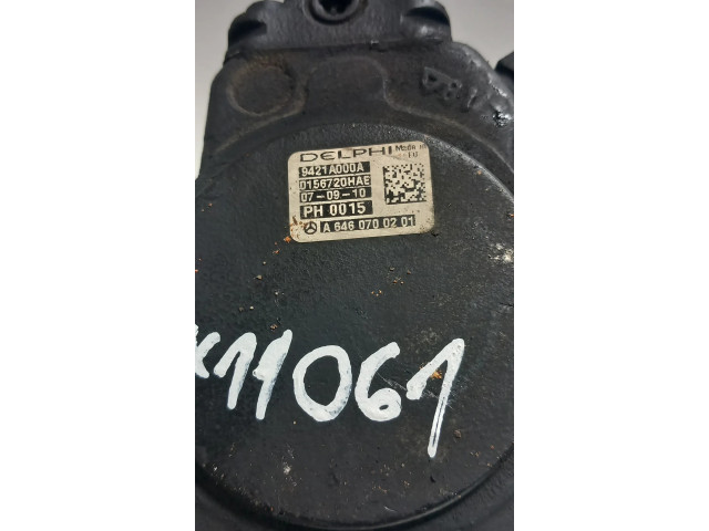 Vstřikovací čerpadlo A6460700201, 6460700201   Mercedes-Benz E W211  pro naftový motor 2.2 646.821 