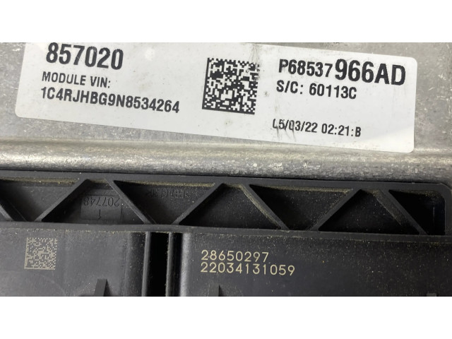 Řídící jednotka 68437018AJ, P68537966AD   Jeep Grand Cherokee WL 2022