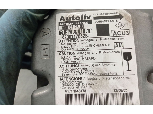 Блок подушек безопасности 8200117652B, 600639500AUTOLIV   Renault Scenic I
