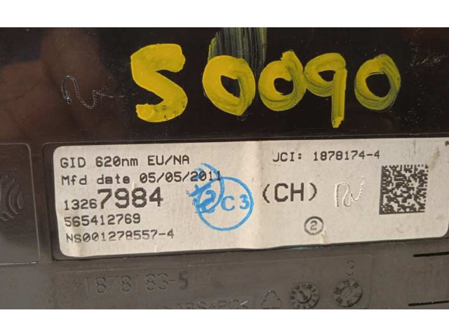 Дисплей    13267984, 22858076   Opel Astra H