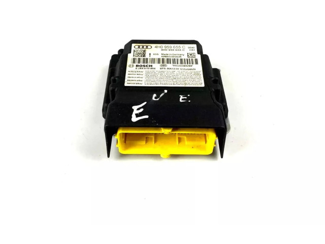 Блок подушек безопасности 4H0959655C, 0285010856   Audi A8 S8 D4 4H