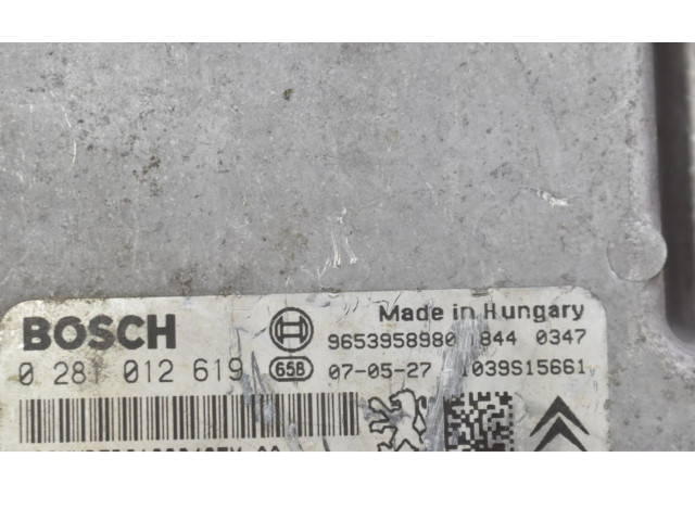 Řídící jednotka 9663943980, 9663943980   Mercedes-Benz E C207 W207 2006