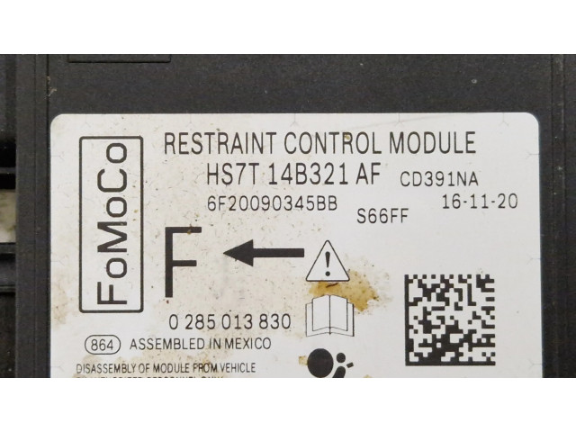 Блок подушек безопасности HS7T14B321, HS7T14B321AF   Ford Fusion II