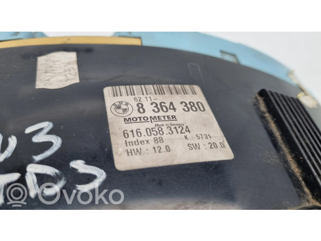 Přístrojová deska  BMW 3 E36 1998 8364380  