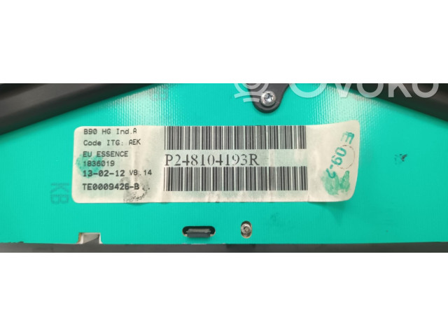 Přístrojová deska  Renault Sandero I 2012 248104193R  