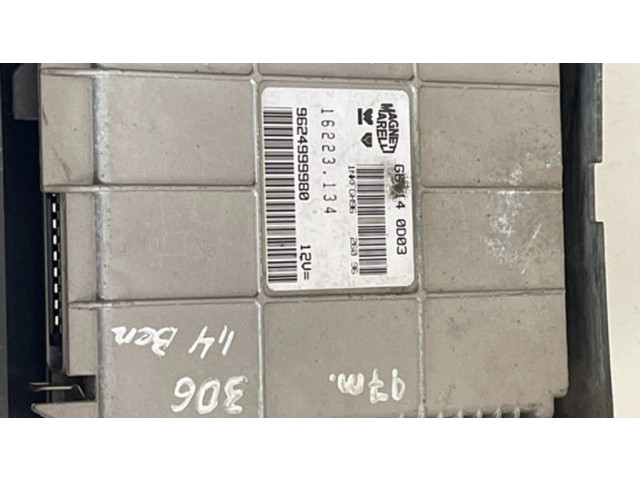 Řídící jednotka 9624999980, 16223134   Peugeot 306 1996