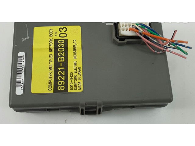 Блок управления двигателя 89221B2030   Daihatsu Cuore