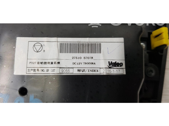 Блок управления климат-контролем 275105707R   Renault Kadjar