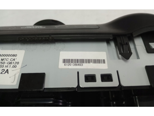 Блок управления климат-контролем 97250G6120, 97250G6120   KIA Picanto