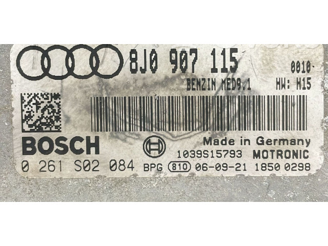 Řídící jednotka 8J0907115, 8J0907115   Audi TT Mk1 2005