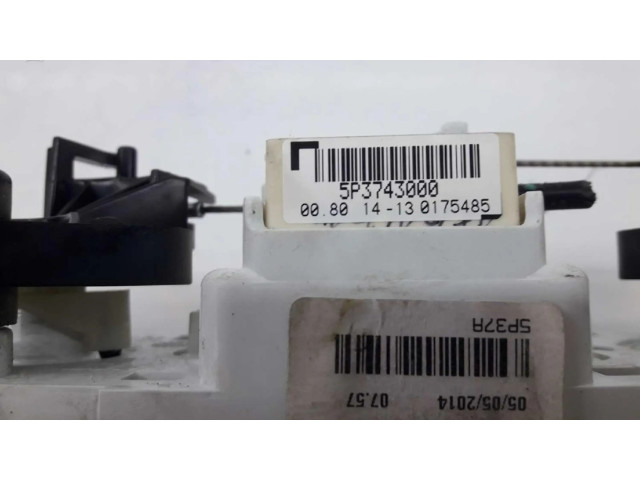 Блок управления климат-контролем 275102784R, 5P3743000   Dacia Dokker